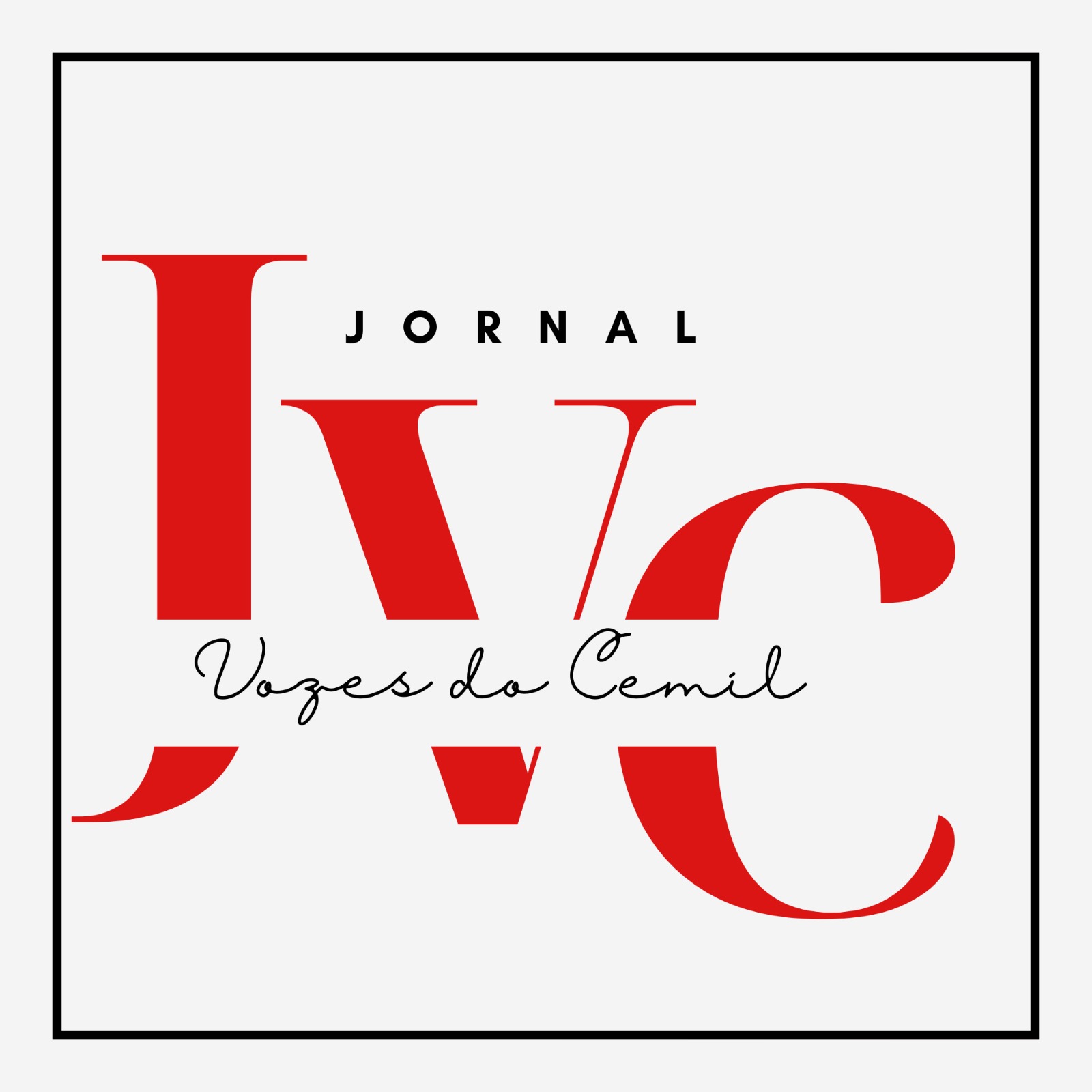 Logo do jornal Vozes do CEMIL